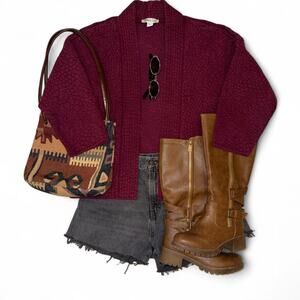 insane vtg 70s 80s 90s boho cottagecore quilted cardigan